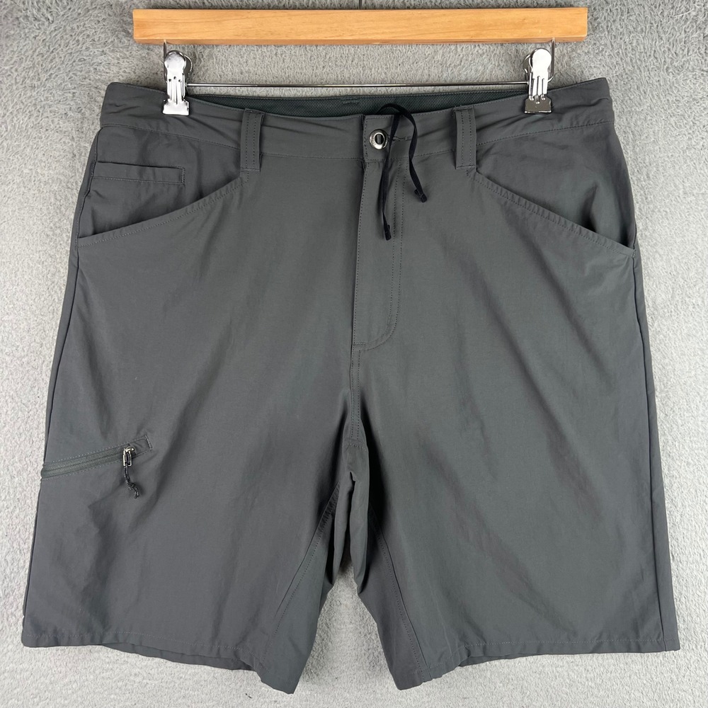 Patagonia Quandary Shorts Mens 36 Forge Grey Hiking Outdoor Technical